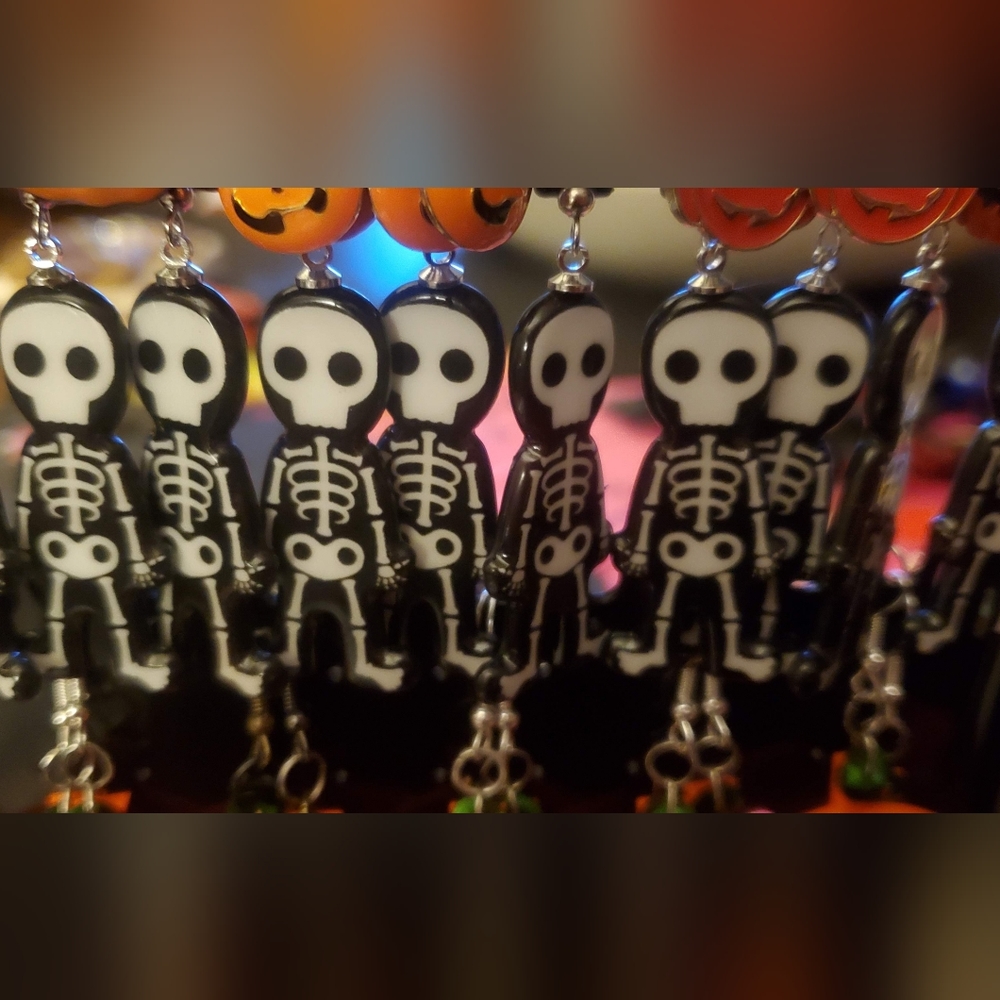 Skeleton Earring